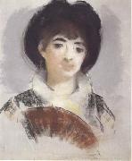 Edouard Manet Portrait de La comtesse Albazzo (mk40) painting